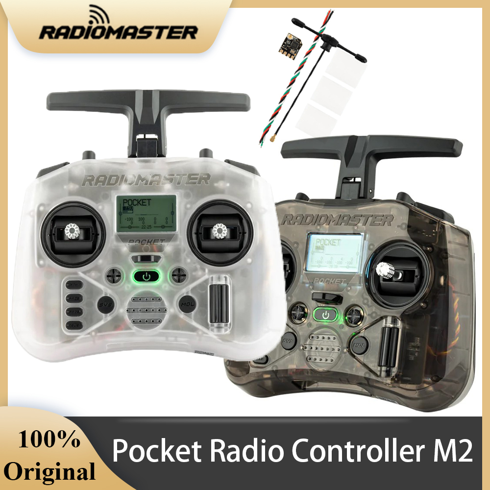 Radiomaster Pocket Elrs M2 - RADIOMASTER กระเป๋าวิทยุ Controller M2 FCC/LBT Hall