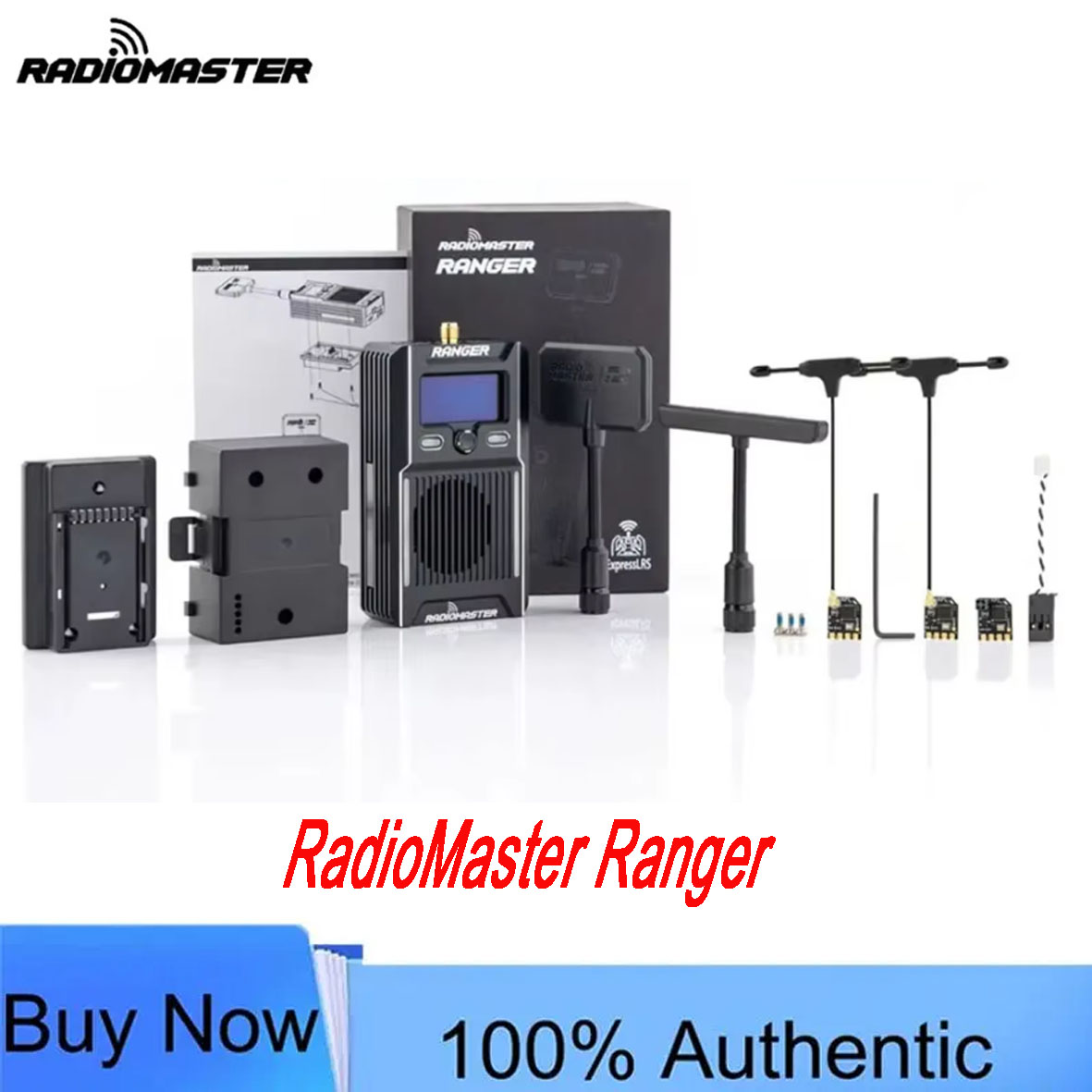 Radiomaster Ranger 2.4Ghz Elrs Module - ชุดโมดูล RadioMaster Ranger 2.4GHz ELRS พร้อมตัวรับสัญญาณ