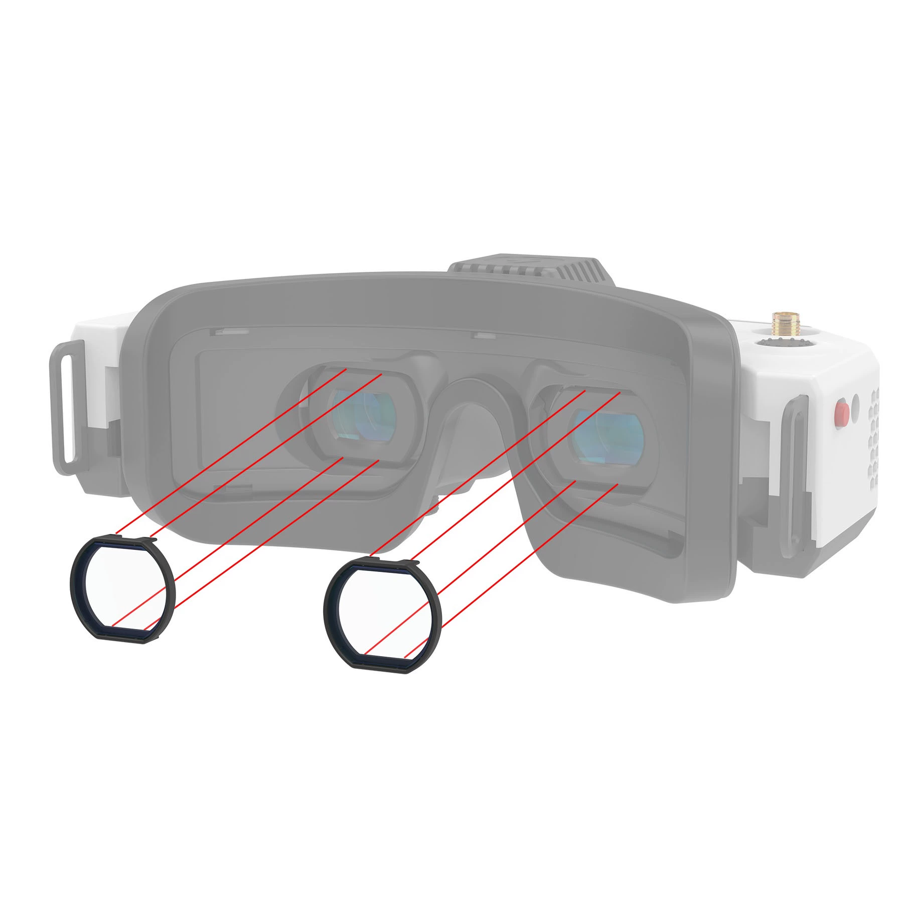แว่นตา HDZero Goggles 2 FPV HD - Hdzero Goggles Fpv Digital Hd บทวิจารณ์และราคา